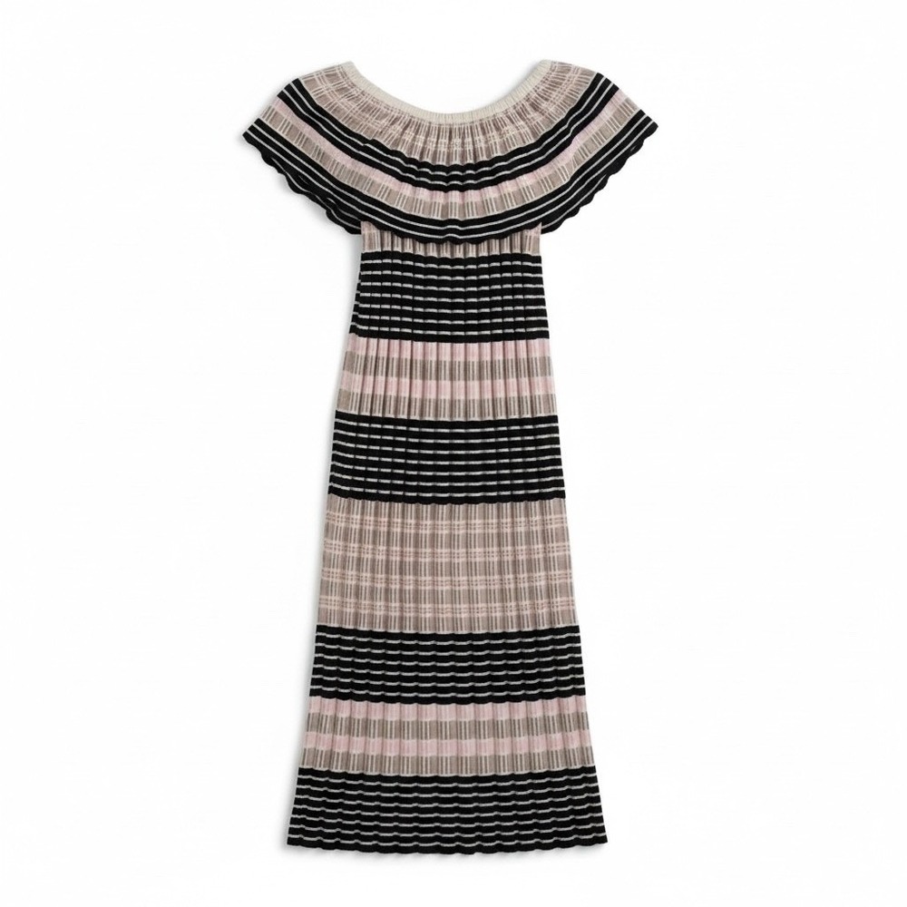Free People Womens Dresses Free People Off Duty Knit Midi‎ Dress size M EUC - Picture 10 of 10